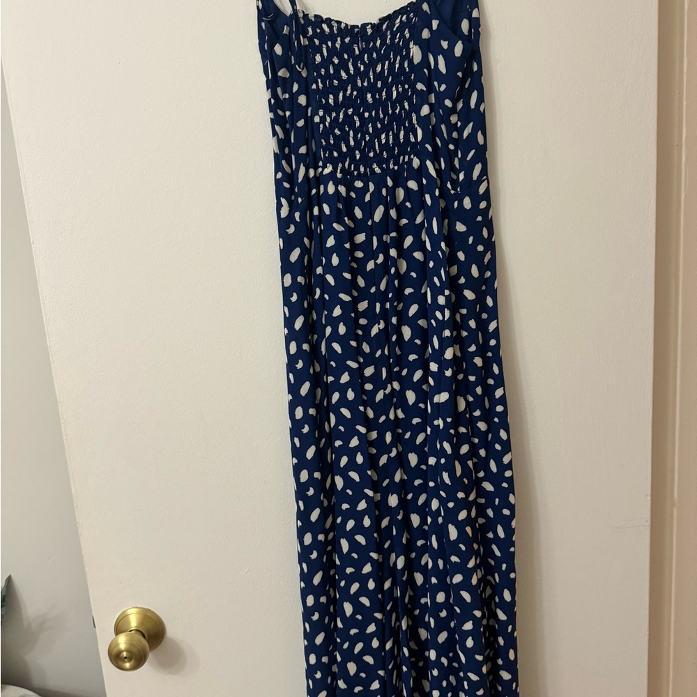 Reformation Beautiful Juliette Blue Dress - Size 6 - Picture 2 of 4
